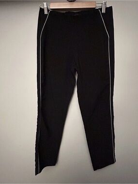 Adrianna Papell Pull On Dress Pants; Straight Leg; Black - Women’s Size 1X